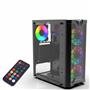 Inca Emg-15XB Kumandalı 4X1200mm ARGB Fan Gaming Computer Case