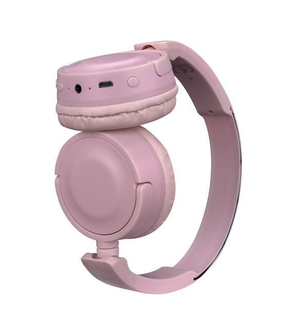 Hytech HY-XBK44 BATTY Pembe TF Kart Özellikli Bluetooth Kulaklık