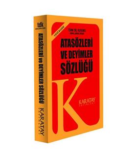 4E Sözlük Atasözleri Ve Deyimler 1.Hamur Plastik Kapak Sarı Karatay Yayınevi Eğitim Gereçleri