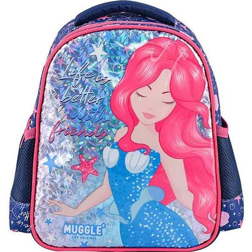 Muggle Anaokul Çantası Marmaid Lacivert Mu-3663 Okula Dönüş 2026 — Çanta, Defter, Kalem Ve Matara İndirimleri