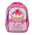 Muggle Okul Çantası Cup Cake Pembe Mu-7051