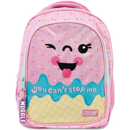 Muggle Okul Çantası Pink Ice Cream Pembe Mu-8652 Okula Dönüş 2026 — Çanta, Defter, Kalem Ve Matara İndirimleri