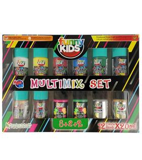 Funny Kids Multımıx 20 ML 12 Li Set 2100
