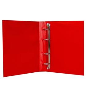 Önder Sunum Klasörü 4 Halkalı 30 MM A4 Kırmızı 2013-2