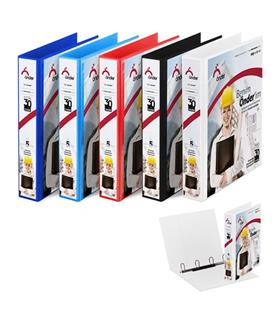 Önder Sunum Klasörü 4 Halkalı 50 MM A4 Beyaz 2015-5