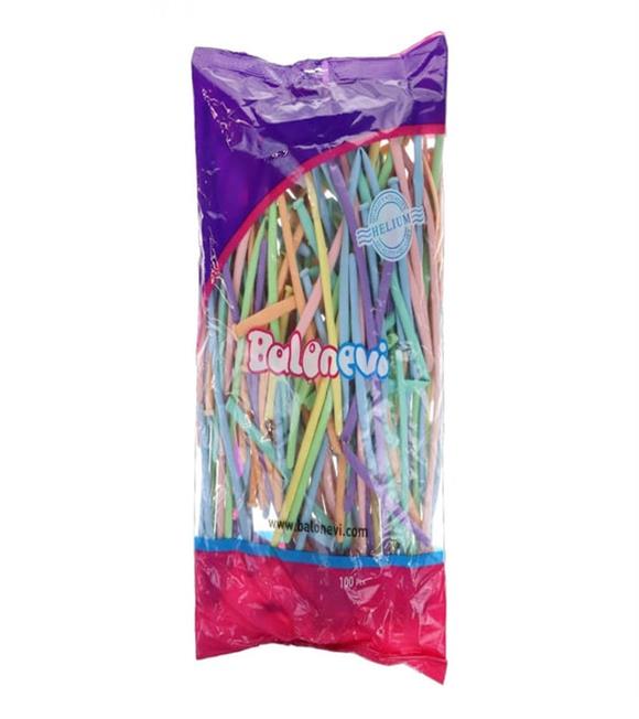 Balonevi Makaron Sosis Balon 260 100 Lü
