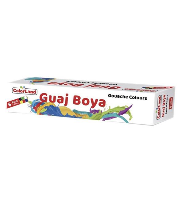 Colorland Guaj Boya 6 Renk 15 ML GUA02