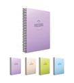 Gıpta Pastoral Spiralli Plastik Kapak Defter A4 72 YP Kare