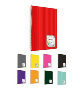 Çınar Colormaxi Spiralli Defter Plastik Kapak Çizgili 120 YP A4 120/1 73007