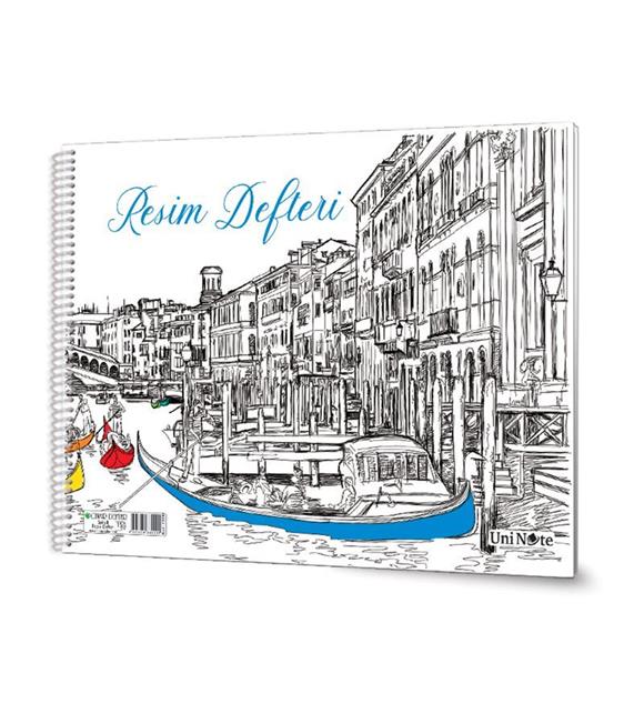 Çınar Resim Defteri Spiralli 15 YP 17x24 33002