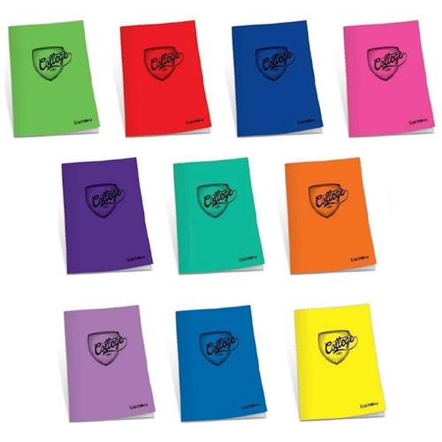 Uni Note Çınar College Plastik Kapak Defter College Dikişli A4 40 YP Çizgili 40/1 76010 Okula Dönüş Kampanyası Defterler