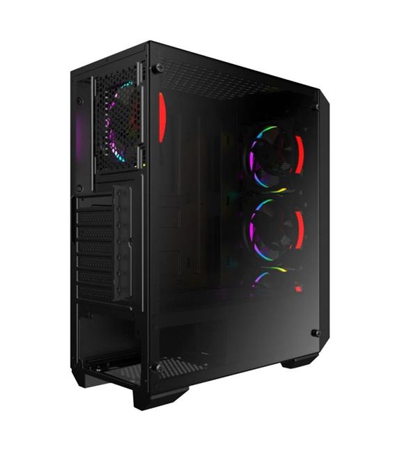 VENTO 650W 80 Plus VG10F RGB Fan ATX Gaming Kasa