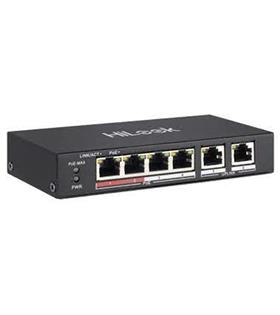 Hilook NS-0106P-35 4 Port PoE, 35W, +2 Port Megabit Uplink Switch