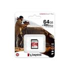 Kingston SDR2-64GB Canvas React Plus SDXC UHS-II 300R-260W U3 V90 for Full HD-4K-8K Hafıza Kartı_1
