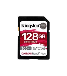 Kingston SDR2-128GB Canvas React Plus SDXC UHS-II 300R-260W U3 V90 for Full HD-4K-8K Hafıza Kartı