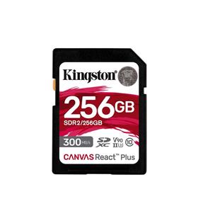 Kingston SDR2-256GB Canvas React Plus SDXC UHS-II 300R-260W U3 V90 for Full HD-4K-8K Hafıza Kartı
