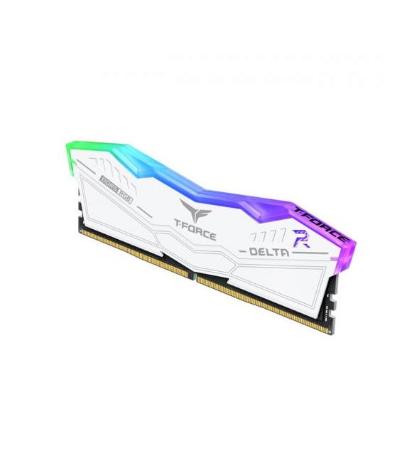 Team T-Force DELTA RGB White 32GB(2x16GB) 5200Mhz DDR5 CL40 Gaming Ram