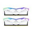 Team T-Force DELTA RGB White 32GB(2x16GB) 5200Mhz DDR5 CL40 Gaming Ram