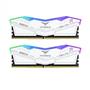 Team T-Force DELTA RGB White 32GB(2x16GB) 5200Mhz DDR5 CL40 Gaming Ram