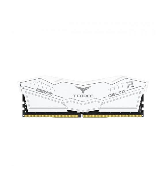 Team T-Force DELTA RGB White 32GB(2x16GB) 5200Mhz DDR5 CL40 Gaming Ram