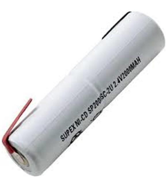 Supex Sp2000SC-3Y 2.4V 2000 Mah 3 lü Yan Yana Süpürge Bataryası Piller
