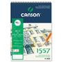 Canson 1557 Resim Ve Çizim Blok 180 GR A4 20 YP Üstten Spiralli