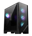 MSI MAG FORGE 320R AIRFLOW Temperli Cam 4x120mm ARGB Fan ATX Gaming Bilgisayar Kasası