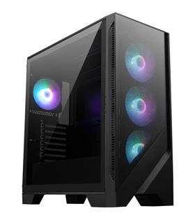 MSI MAG FORGE 320R AIRFLOW Temperli Cam 4x120mm ARGB Fan ATX Gaming Bilgisayar Kasası