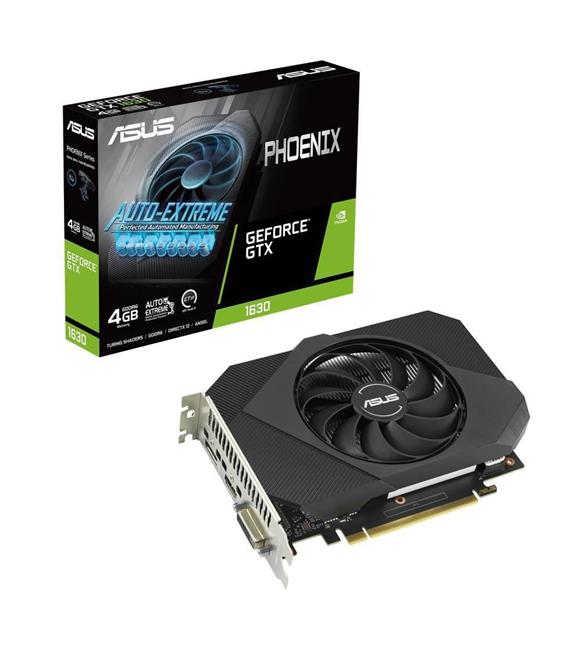 Asus Geforce GTX1630 Ph-Gtx1630-4G 4Gb Gddr6 64Bit 1815Mhz Oc Dvı Hdmı Dp Ekran Kartı