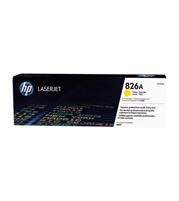 HP 826A Yellow Sarı 31.000 Sayfa Toner CF312A