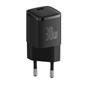 BASEUS CCXF000301 Cube Pro USB-C Hızlı Şarj Cihazı 30W Siyah
