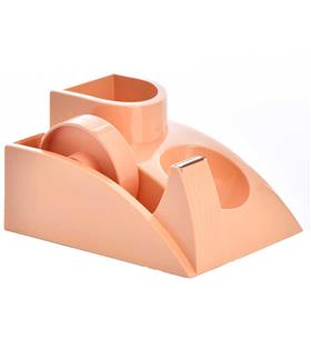 Ops Masa Seti Kalemlik Bant Makinalı Plastik Pastel Turuncu KLM 304