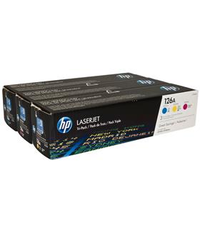 HP 126A Mavi-Kırmızı-Sarı 3lü Takım Toner CF341AM CE311A-CE312A-CE313A