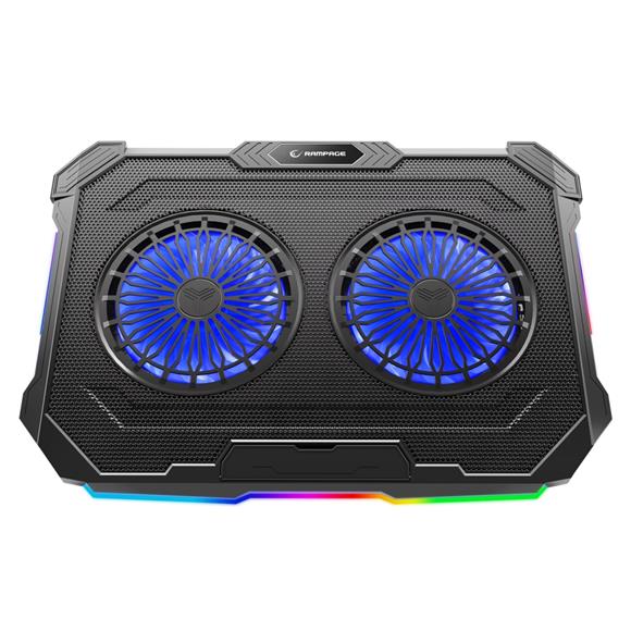 Rampage Sirius S46 RGB Işıklı 2 Fanlı Yükseklik Ayarlı 17