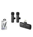Hadron HDX2786 Kablosuz Çift Yaka Mikrofonlu Lighting Son derece hassas 20 metre erişilebilir