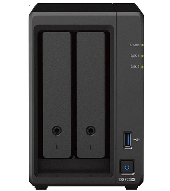 Synology DS723+ 2 Yuvalı 2GB Depolama Ünitesi