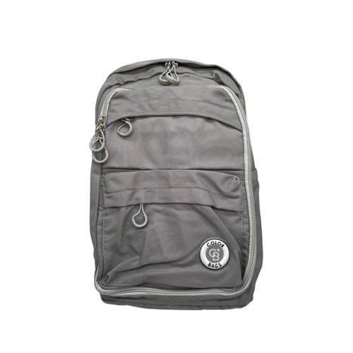 Logon Color Bags Su Geçirmez Okul Çantası B7 Pembe/Gri Okula Dönüş 2026 — Çanta, Defter, Kalem Ve Matara İndirimleri