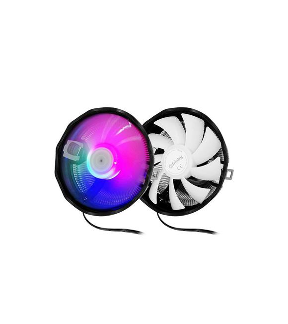 Frisby FCL-F1316C CPU Intel 1366-115x Serisi - AMD AM2-AM2+-AM3-AM4 Serisi LGA775-115x soğutucu_1