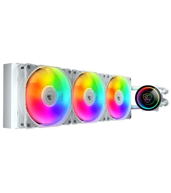 Cougar CGR-PSDELRGB-W Poseidon 360 ARGB Sıvı Soğutma Sistemi (Beyaz)
