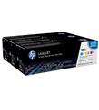 HP 125A Mavi-Kırmızı-Sarı 3lü Takım Toner CF373AM CB541A-CB542A-CB543A