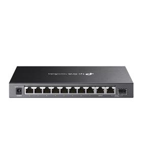 Omada Tp-Link DS110GMP 8 Port 10-100-1000 Poe+ Switch 1 Port SFP + 1 Port Uplink Çelik Kasa Rack