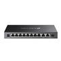 Omada Tp-Link DS110GMP 8 Port 10-100-1000 Poe+ Switch 1 Port SFP + 1 Port Uplink Çelik Kasa Rack