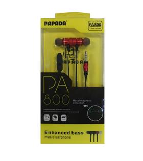 Megatech Papada PA800 Kırmızı Renk Mikrofonlu Mıknatıslı Kulaklık
