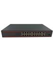 Nova NVC-HC1016FPGL 16 Port Poe+ 10-100 Mbps 2 Port 10-100-1000 Mbps Uplink Switch 165W