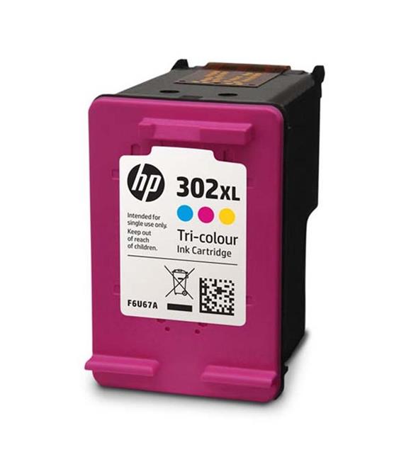 HP 302XL Color Renkli Kartuş F6U67AE