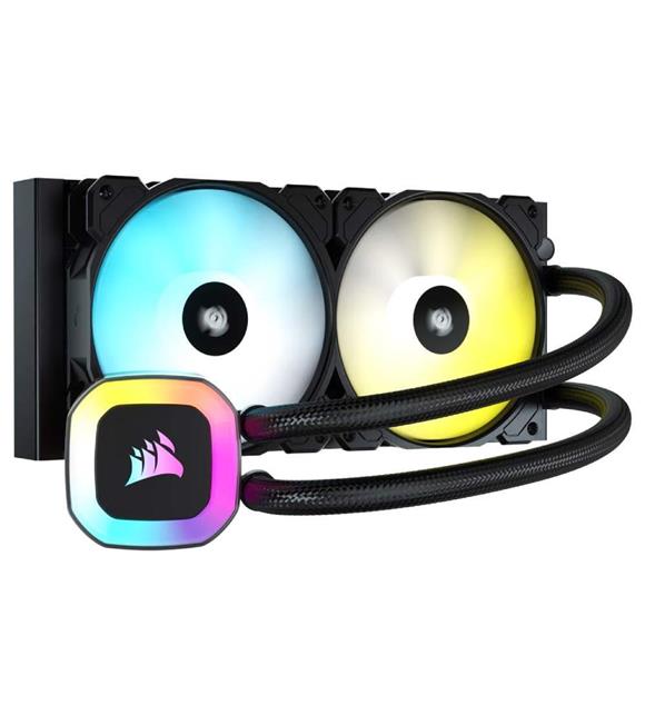 Corsair H100 RGB 240 mm Intel(1700p)-AMD Uyumlu Sıvı Soğutucu