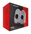Rampage RMS-X3 2.0 6W Bluetooth Özellikli Beyaz Multimedia RGB Işıklı Gaming USB Speaker_4)