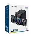 Mikado MD-415BT 2+1 20W Siyah Multimedya FM-BT-SD-USB Speaker Hoparlör Kumandalı_1)