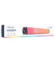 Mikado MD-S605 2x2 5Wx2CH RGB Ledli Oyuncu Siyah USB Sound Bar Speaker Hoparlör (440x60x90mm)_1)