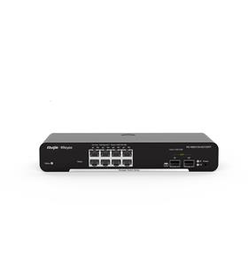 Ruijie RG-NBS3100-8GT2SFP-P 8-Port POE+ Gigabit L2 Managed Switch, 8 Gigabit RJ45 Ports,2 SFP Slots